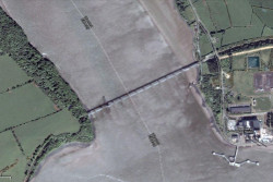 Arial view of the Barrow Bridge